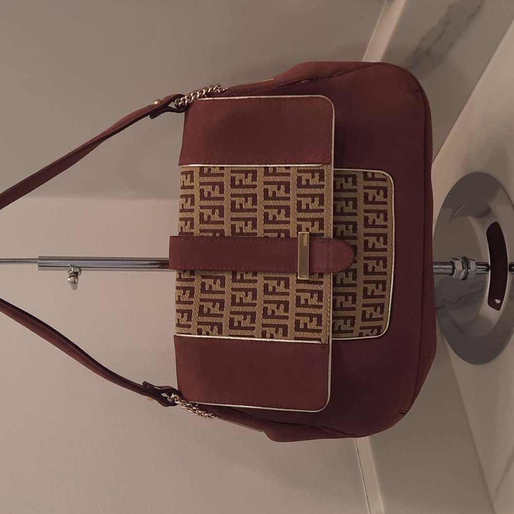 Authentic fendi shoulder bag *rare*